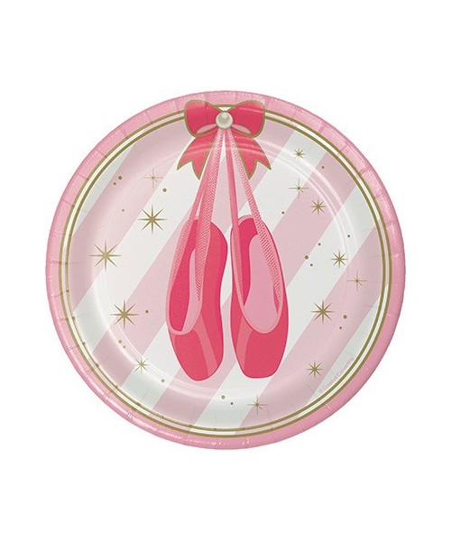 PIATTINO FETE DE BALLERINE PZ. 8 CM. 17