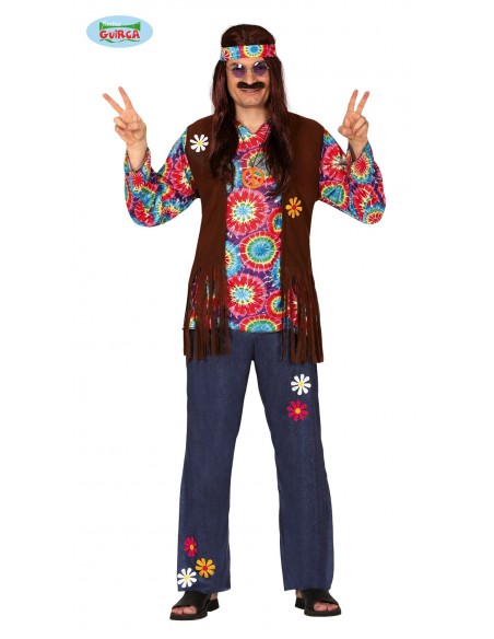 COSTUME UOMO HIPPIE L 52-54