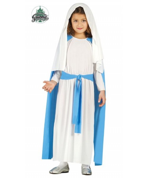 COSTUME VERGINE MARIA BIMBA 3-4 ANNI 2