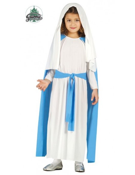 COSTUME VERGINE MARIA BIMBA 7-9 ANNI