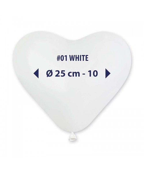 CUORE LATTICE 10" PZ.100 BIANCO 2