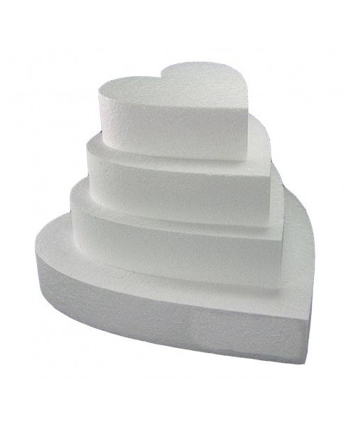 CUORE POLISTIROLO 20CM 2