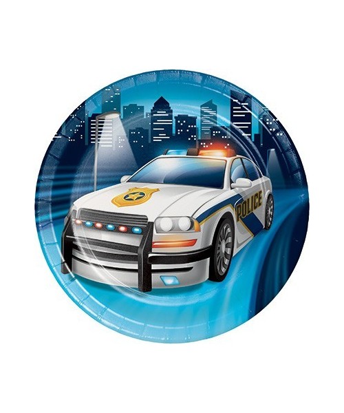 PIATTO 8PZ POLICE PARTY