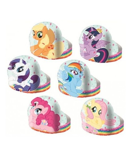 FASCE COPRICAPO 6PZ MY LITTLE PONY 2