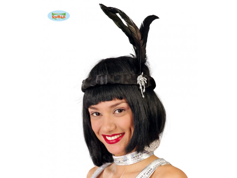 FASCIA CHARLESTON CON PIUME