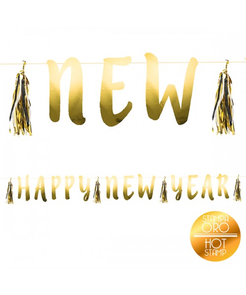 FESTONE HAPPY NEW YEAR ORO FOIL 2,10MT 2