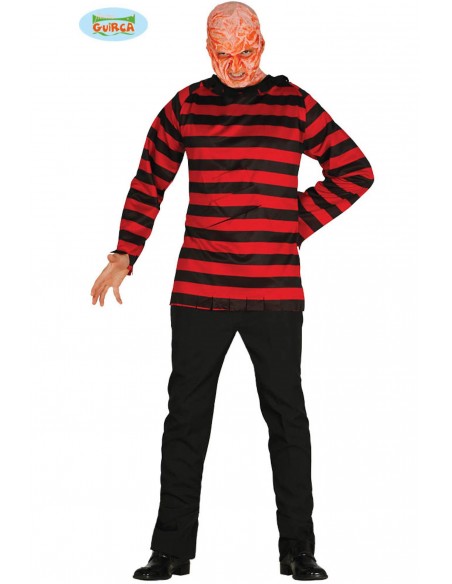 FREDDY KRUEGER ADULTO TG.U SOLO CAMICIA