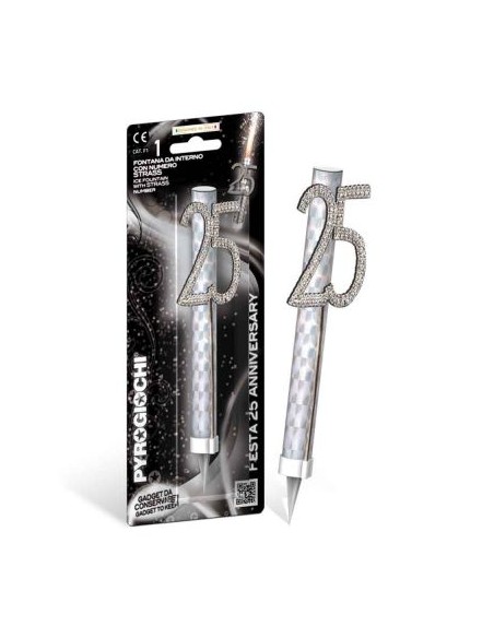 FUOCHI FESTA CON 25 IN STRASS