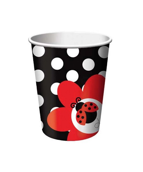 BICCHIERE PZ. 8 LADYBUG FANCY