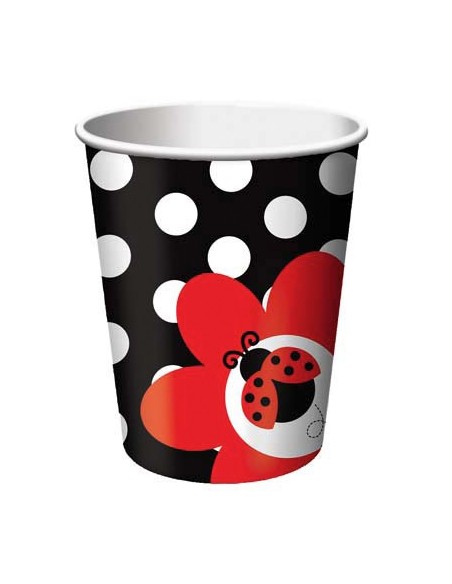 BICCHIERE PZ. 8 LADYBUG FANCY