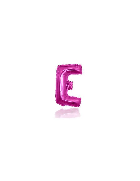 LETTERA MINI " E" FUXIA H.18CM
