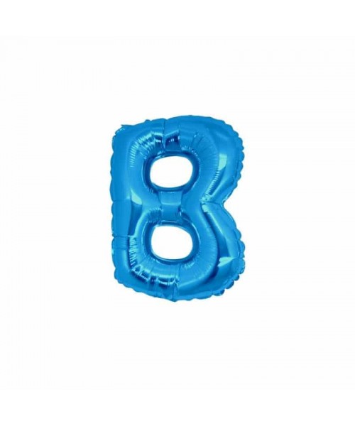 LETTERA MINI "B" BLU CM.18 2