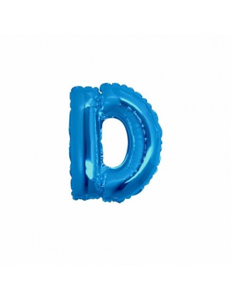 LETTERA MINI "D" BLU CM.18