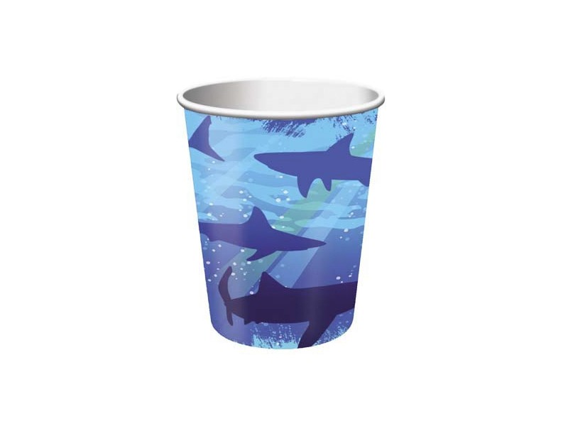 BICCHIERE SHARK SPLASH 8 PZ