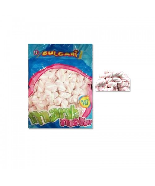 MARSHMALLOW TRECCE BULGARI BIA/ROSA KG.1 2