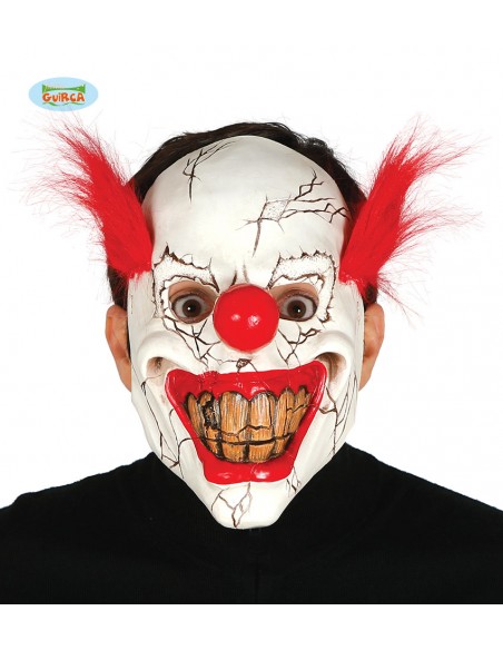 MASCHERA PAGLIACCIO LATEX
