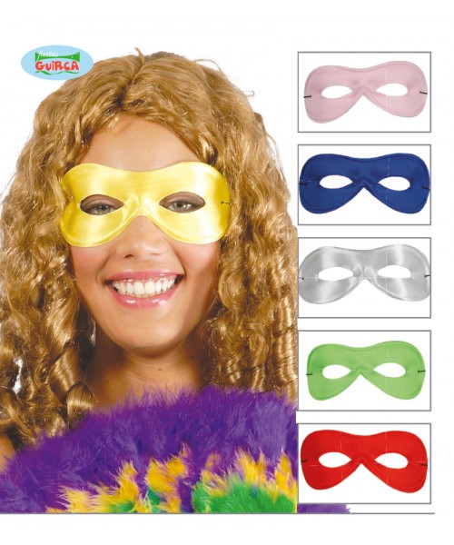 MASCHERA PIERROT MULTICOLORE IN SETA “EXTRA” 1PZ 2