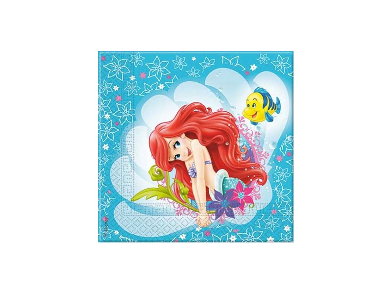 TOVAGLIOLO 33X33 PZ. 20 ARIEL MERMAID