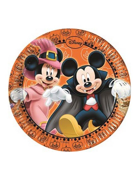 PIATTO 20 CM 8PZ MICKEY HALLOWEEN PIATTO 20 CM 8PZ MICKEY HALLOWEEN