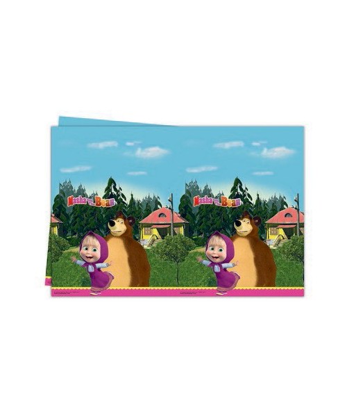 Tovaglia plastica 120x180 cm * Masha e Orso