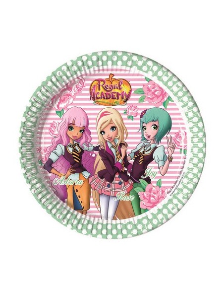 PIATTO 23CM 8PZ REGAL ACADEMY