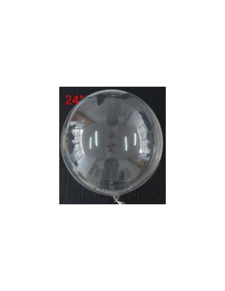 PALLONE 24" PVC TRASPARENTE S/VALVOLA