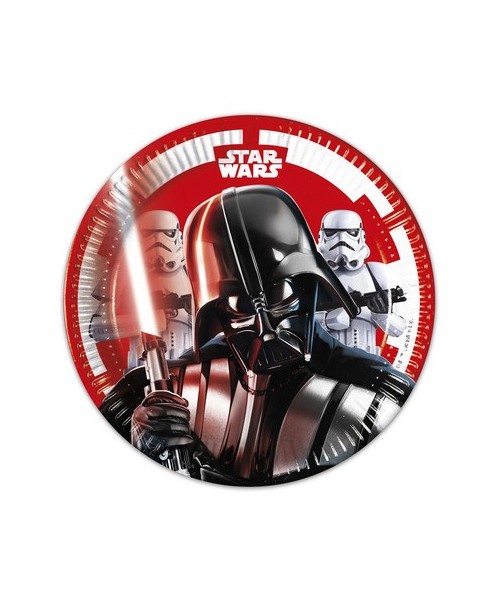 PIATTO CM. 20  PZ. 8  STAR WAR FINAL BATLE
