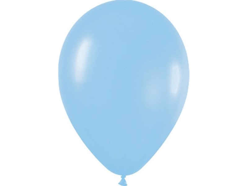 PALLONE LATTICE 12" CELESTE PERL 100PZ