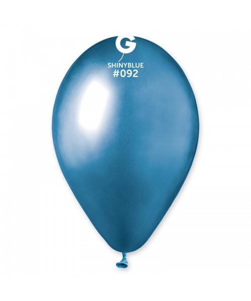 PALLONE LATTICE 13" SHINY BLUE 50PZ 2