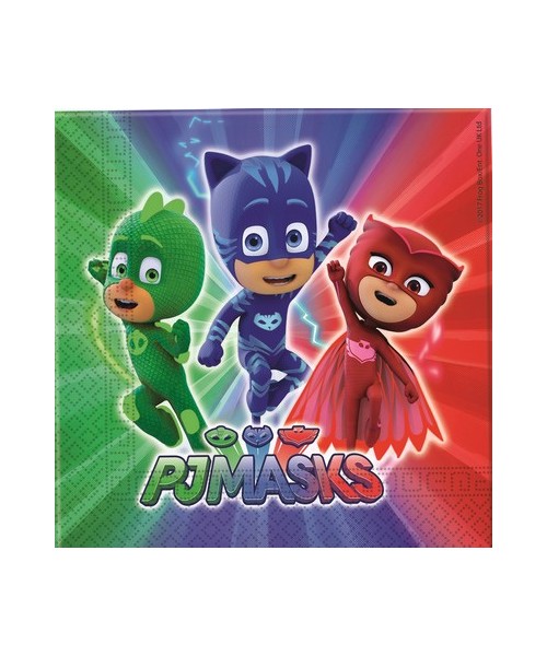 TOVAGLIOLO 33X33 PJ MASKS 20PZ