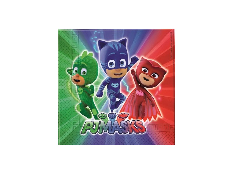 TOVAGLIOLO 33X33 PJ MASKS 20PZ