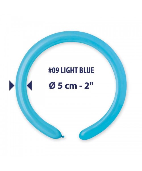 PALLONE LATTICE 260 CELESTE PZ.100 2