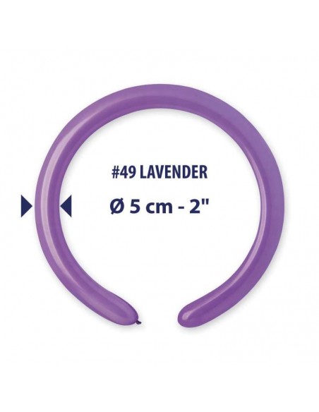 PALLONE LATTICE 260 LAVANDA PZ.100