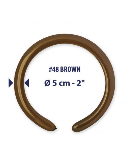 PALLONE LATTICE 260 MARRONE PZ.100