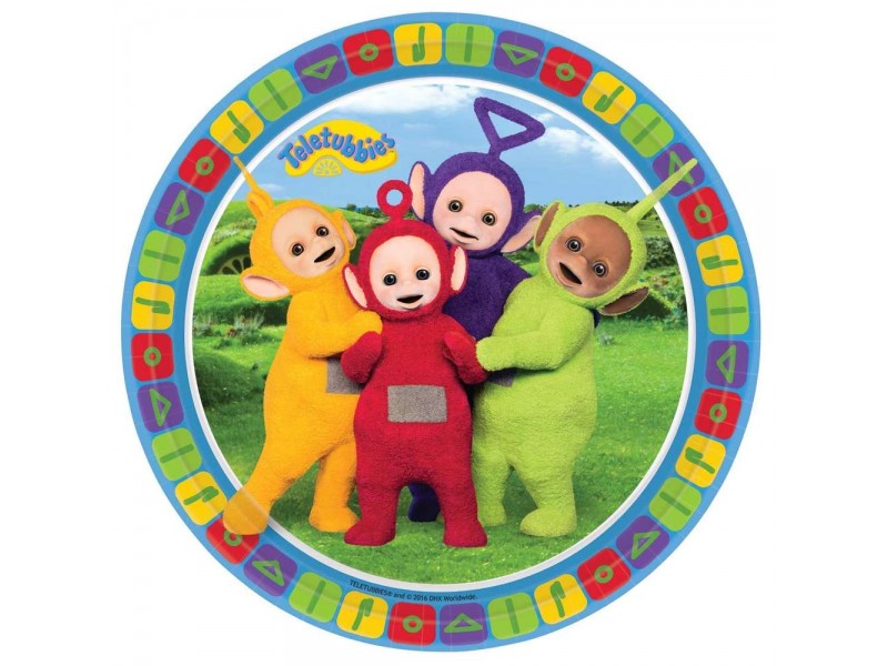 PIATTO TELETUBBIES 18CM 8PZ