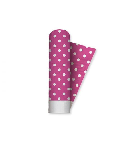 TOVAGLIA DAMASCATA MT.120X5 POIS FUXIA