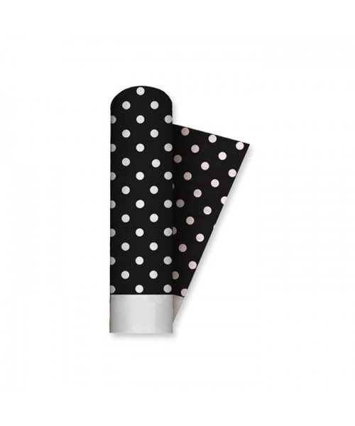 TOVAGLIA DAMASCATA MT.120X5 POIS NERO