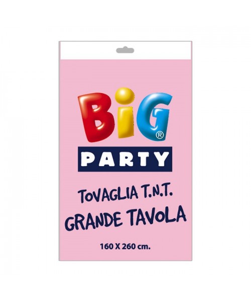 Tovaglia tnt rosa cm 160x260