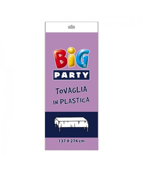 Tovaglia in plastica cm.137 x 274 glicine