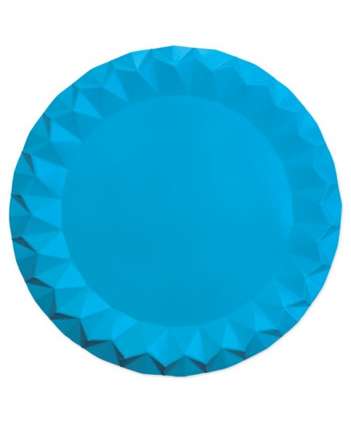 5 SOTTOPIATTI DIAMANT 32CM CELESTI
