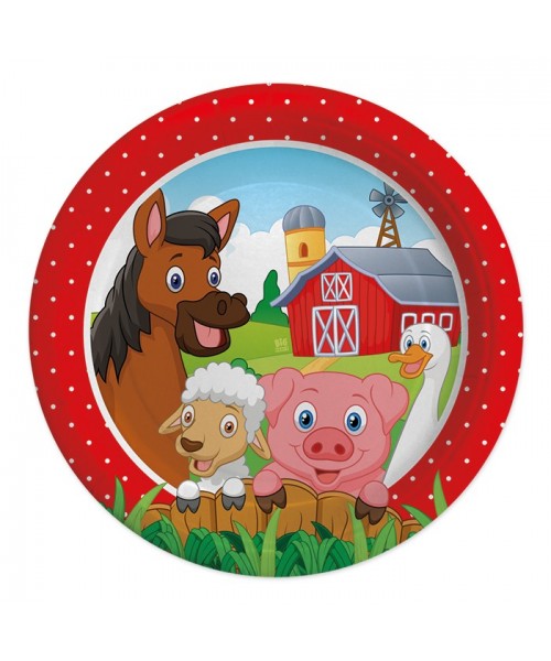 8 PIATTI CM.24 FATTORIA