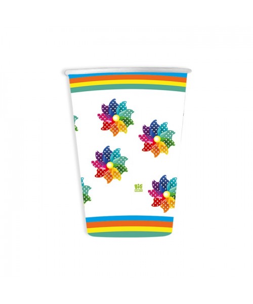 8 BICCHIERI CC.200 GIRANDOLE