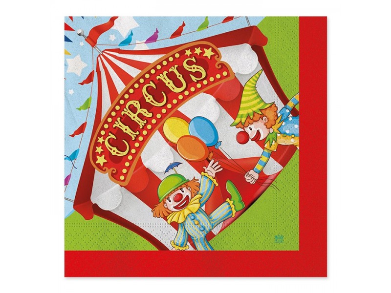 20 TOV.LI 33X33CM CIRCUS PARTY