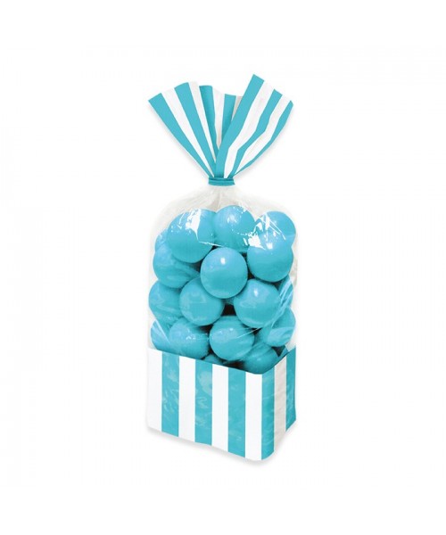 10 SACCHETTINI RETT. STRIPES TUR.25CM