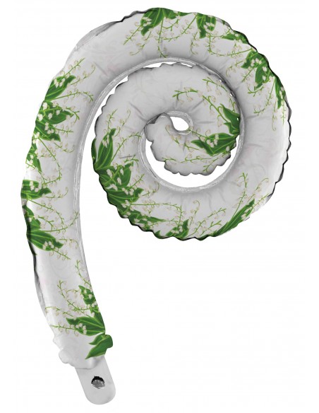 MYLAR SPIRAL. MUGHETTO PZ 6 CM26X36H