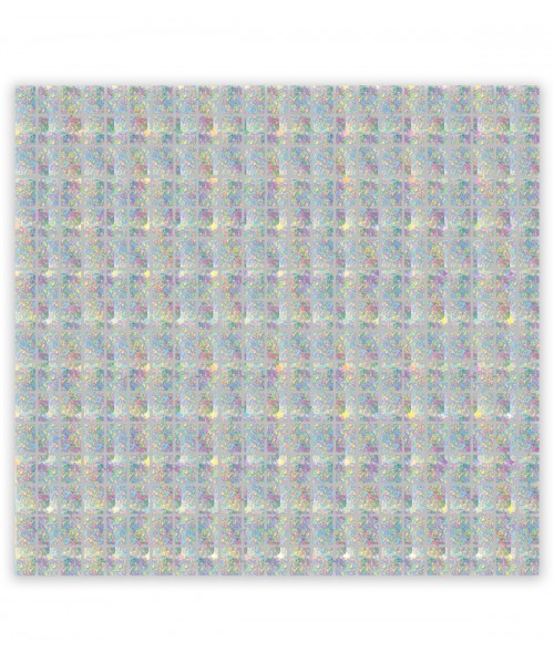 Backdrop Foil Argento Olografico 100 cm x 200 cm conf. 1pz -