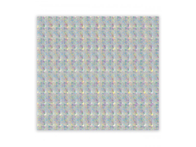 Backdrop Foil Argento Olografico 100 cm x 200 cm conf. 1pz -