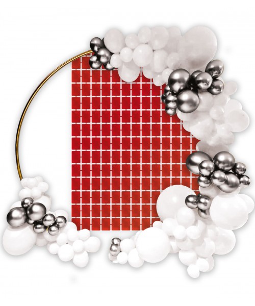 Backdrop Foil Rosso Metal 100 cm x 200 cm conf. 1pz - 2