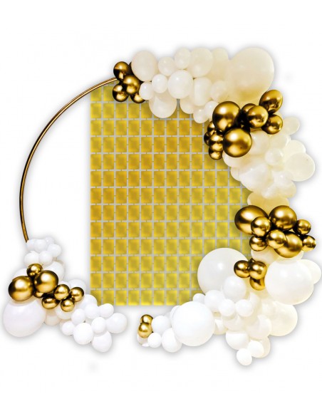 Backdrop Foil Oro Gold Metal 100 cm x 200 cm conf. 1pz -