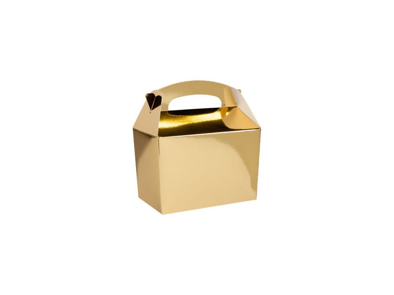 BOX PARTY FOOD PZ. 10 ORO LUCIDO - L'Officina delle feste